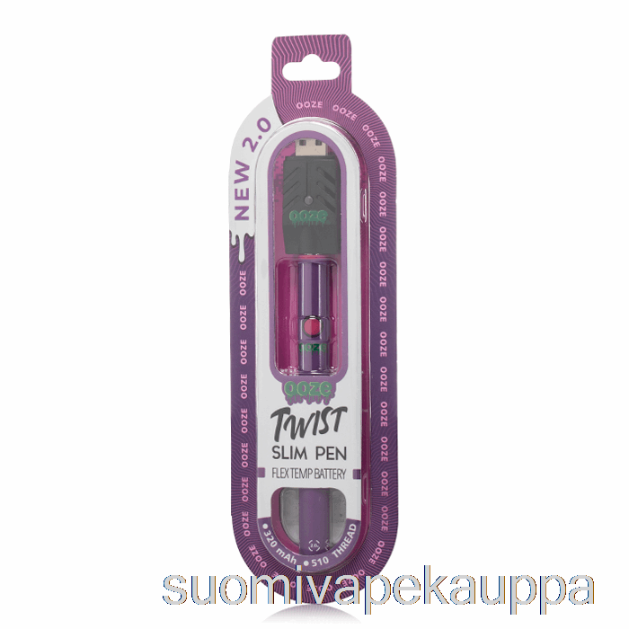Vape Kauppa Ooze Slim Twist Pen 2.0 Flex Temp Akku Ultra Violetti